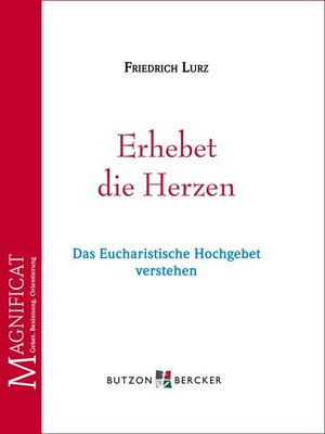 cover image of Erhebet die Herzen